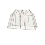 A.FRESCO Mesh Wire Kew Cloche Garden Plant Protector/Cover 80x50cm Brown