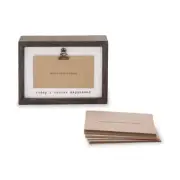 Mud Pie Binder Clip Sentiment Card Set of 21