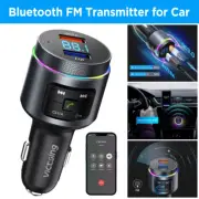 Car Wireless Bluetooth FM Transmitter MP3 Player QC3.0 USB Car Charger Adapter