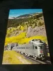 California Zephyr Railroad Train-Moffat Tunnel-East Portal Colorado-RPPC-unpost