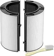 2-in-1 Filter Replacement Filter Compatible with Dyson HP04 TP04 DP04 PH04 HP09 TP09 HP07 TP07 HP06 TP06 Air Purifier, Upgrade 2-IN-1 HEPA + Carbon Filter (Upgraded), Black,1 Pack