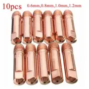 High Performance M6 Welding Contact Tips Pack of 10 0 6 1 2mm MB15AK Compatible