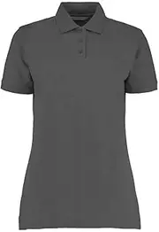 [KUSTOM KIT] Womens/Ladies Klassic Pique Polo Shirt (UK Size: 12 UK) (Charcoal)