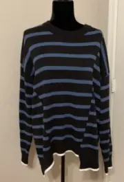 Vera Wang Sweater. Drop Shoulder. Uneven Hem. XXL. 24” P2P 28” Length Orig $58
