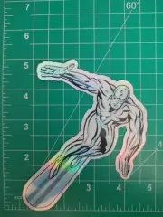 Silver Surfer Fantastic Four 50 Foil Sticker