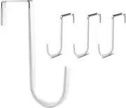 FLOWRALiKI Over The Door Hook 4 Pack Door Hooks for Hanging Clothes Towels Co...