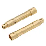 Brass Rear Axle Tube Set for Axial SCX10 PRO Comp AXI03028 1/10 RC Car B