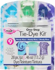 Tulip Tulip One Step Tie Dye Kit: Moody Blues Blue Tie Dye Tie Dye, Moody Blu...