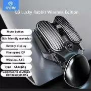 RYRA Rechargeable 2.4G USB Wireless Mouse Bluetooth Gamer Gaming Mouse Computer