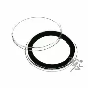Air-Tite Coin Capsule 38mm Black Ring Type for 1oz Peace Ike Morgan, Qty: 250