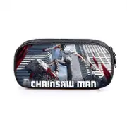 o680 chainsaw man Polyester double pen case Vertical square large capacity stationery case fgy680