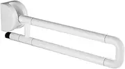 Foldable Toilet Grab Bar 265 Bearing Weight Folding Handicap Grab Bars Bathroom Wall Mou ed Stainl Steel Flip-up Safe Rails for Elderly Pregna Women Patie s