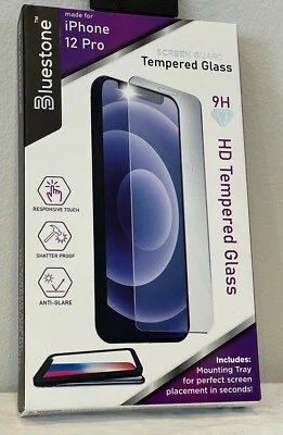 Brand New - Bluestone Tempered Glass Screen Protector for iPhone 12 Pro