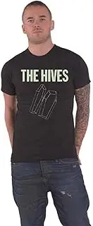 [Rock Off officially licensed products] The Hives Glow in the Dark Coffin T Shirt S