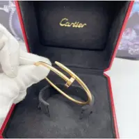 在飛比找蝦皮購物優惠-正品現貨 Cartier 女士釘子手鐲 卡地亞 釘子手環 送