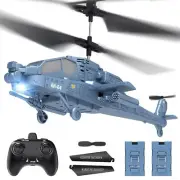 RC Helicopter, Remote Control Helicopter (AH-64) for Kids, 2.4GHz RC Plane, 40+