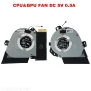 NEW CPU&GPU Cooling Fan Asus ROG Zephyrus GA502D GA502DU GA502IU GA502IV GU502DU