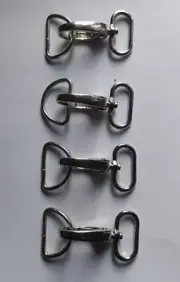 Motorcycle Vest Hook Clasps Push-Open Clip Bike Vest Extenders Clasps