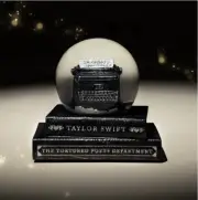 New Taylor Swift The Tortured Poets Department TTPD Snow Globe Sold Out IN HAND