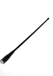 145/435 MHz Dual Band Flexible Whip Antenna SMA Male 14” for YAESU VERTAX PUXING