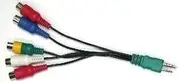 Genuine Panasonic K2KYYYY00206 TV Component Video AV Adapter Cable