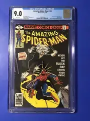 Amazing Spider-Man 194 CGC 9.0 WHITE 1st Appearance Black Cat Felicia Hardy 1979