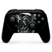 Nintendo Switch Pro Controller Skin Decal Vinyl Wrap - Black ops grim reaper