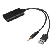 Durable ABS Plastic AUX Bluetooth Input Adaptor Cable For BMW E90 E91 E92 E93