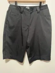 Slazenger Backspin Bermuda Shorts Women Pockets Logo Activewear 4 NWT