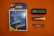 new HOHNER BLUESBENDER HARMONICA key D w/Case Thick Reedplate blues bender harp