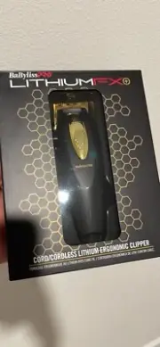 BaByliss PRO FX673N Lithium FX Clipper - Black/Gold PLUS, Cordless 2022