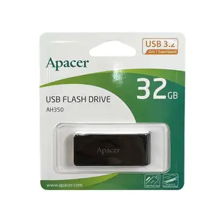 Apacer 宇瞻 AH350 USB 3.2 Gen 1 32GB 隨身碟 行動碟