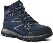 [REGATTA] Mens Holcombe III Walking Boots, Navy Dark Steel, 10 UK