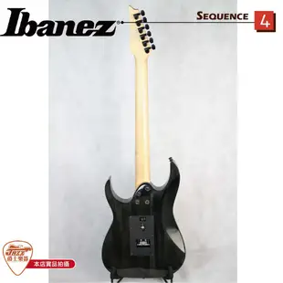 【爵士樂器】原廠公司貨保固 免運 日本限定款 IBANEZ  RG350QMZ 電吉他 漸層灰 贈原廠厚琴袋