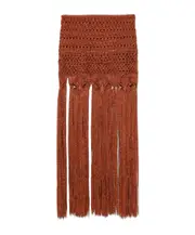 Ray Of Light mini skirt M Red