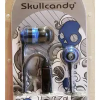 在飛比找蝦皮購物優惠-全新 Skullcandy INK'D 藍色有麥克風耳塞式耳