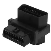 OBD2 OBDII Full 16 Pin Male to 2 Female Adapter, 1 to 2 OBD Splitter Converte...
