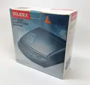 VHS Video Cassette 2-way Rewinder Solidex Model 7000xt Black New Old Stock Read