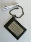 MIMCO black CLASSICO LANYARD card wallet holder RRP: 90.00 AUD