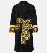 [Versace Home] Versace Home Barocco cotton bathrobe