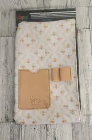 Elastic Pen Case Honeybees Design 2 Pen Loops and Card PlaceThe HappyPlanner