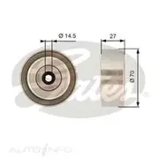 Gates Idler Pulley - 36387