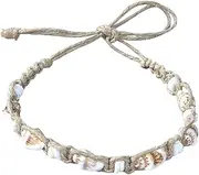 [BlueRica] Hemp Anklet with Nassa Shells