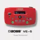 『BOSS 效果器』歌手專用的小型便攜人聲效果處理器 VE-5 / 公司貨保固
