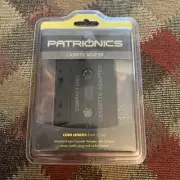 Patrionics Universal 3.5mm Plug MP3/CD Cassette Adapter New Unopened