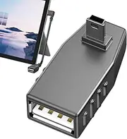 Xatteua USB Car Converter | High Compatibility Auto Dongle Female Socket,Portable Auto Vehicle Adapter USB Dongle for Media Players Digital Cameras