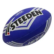 45579 NEWTOWN JETS NRL TEAM LOGO SIZE 5 LARGE STEEDEN FOOTBALL FOOT BALL FOOTY