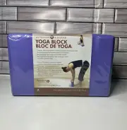 Yoga Block Zenzation Athletics High Dense Foam New NWT 3x6x9 Exercise Accessory