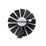 For ASUS STRIX DUAL RX 580 O4G RX580 O8G Games 4PIN 13 Blades Cooling Fan
