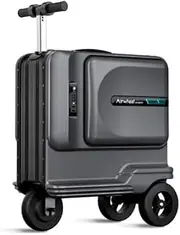 [Airwheel] SE3T Electric Scooter Suitcase - Black | 48L Innovative Travel Luggage, Motorized Electric Luggage Scooter for Effortless Travel with Removable Battery (Official Dealer in Australia)